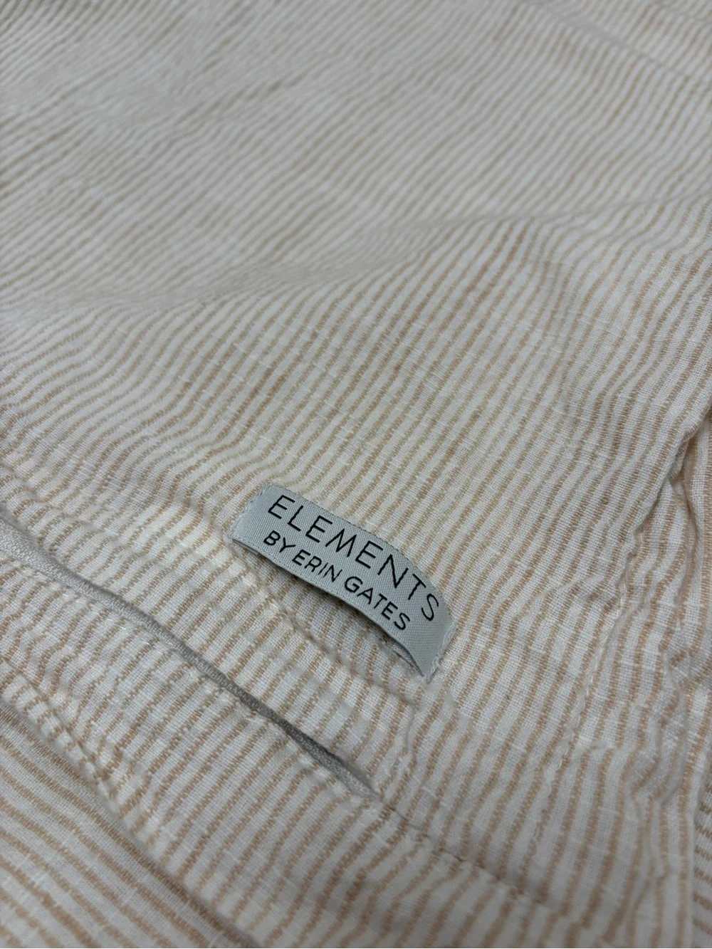 Elements By Erin Gates Striped Linen Pillow Set of 2